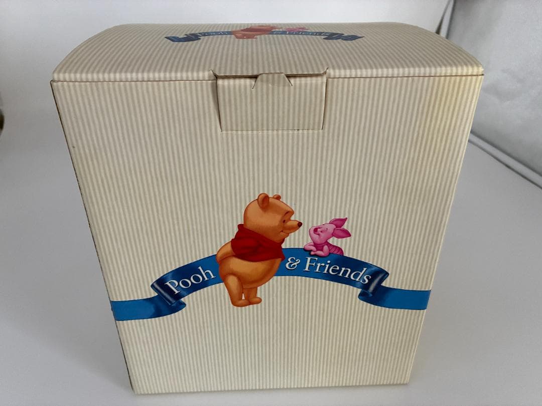 B536-054 東京ディズニーランド くまのプーさん 陶器フィギア 未開封