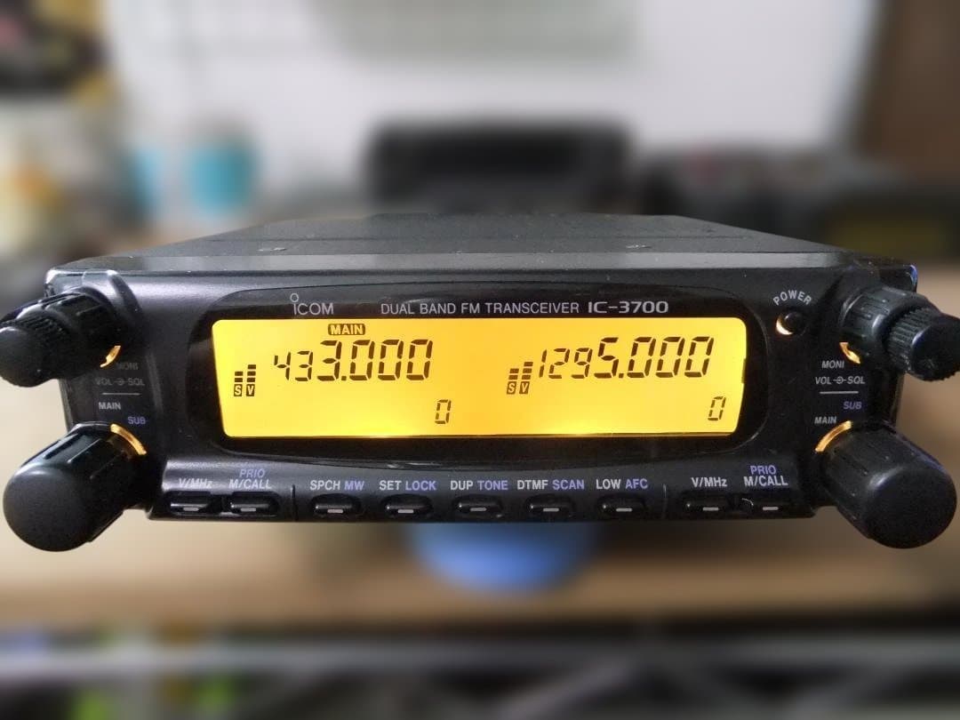 ☆アイコム 430/1200MHz帯モービル機 IC-3700D（現状渡し）☆