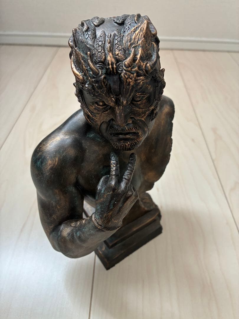 グレートムタ　胸像　直筆サインカード付き