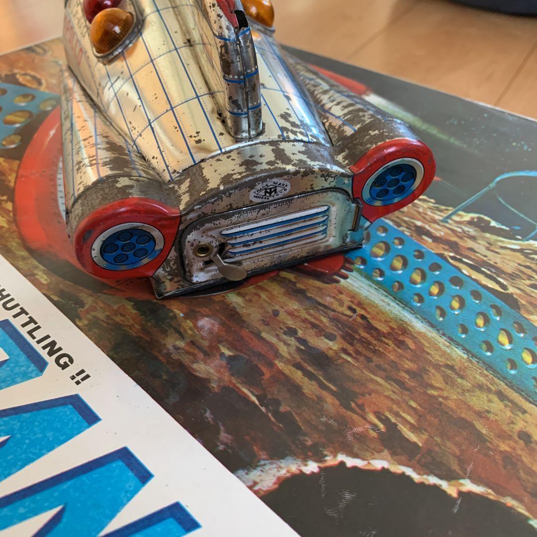 昭和30年代】昔のマスダヤ ブリキ U.S.A.-NASA APOLLO箱無し