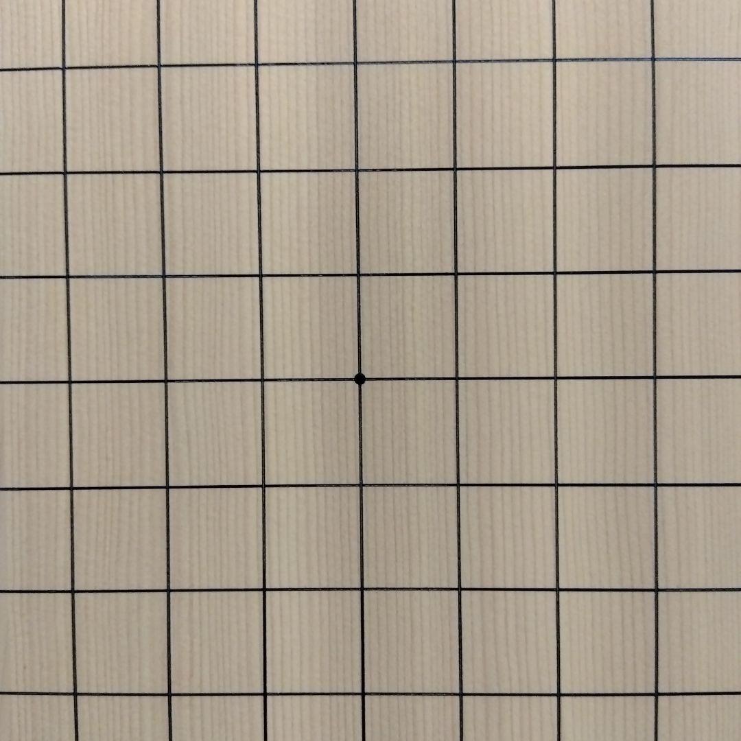 【新榧しんかや　２寸卓上碁盤　柾目】