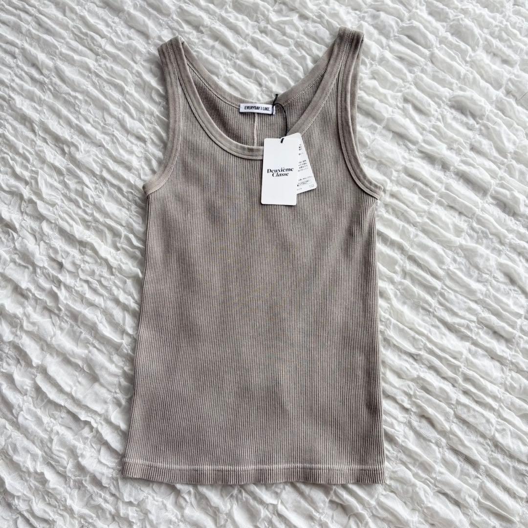 【新品未使用タグ付 ドゥーズィエムクラス 25年モデル ヴィンテージタンクトップ