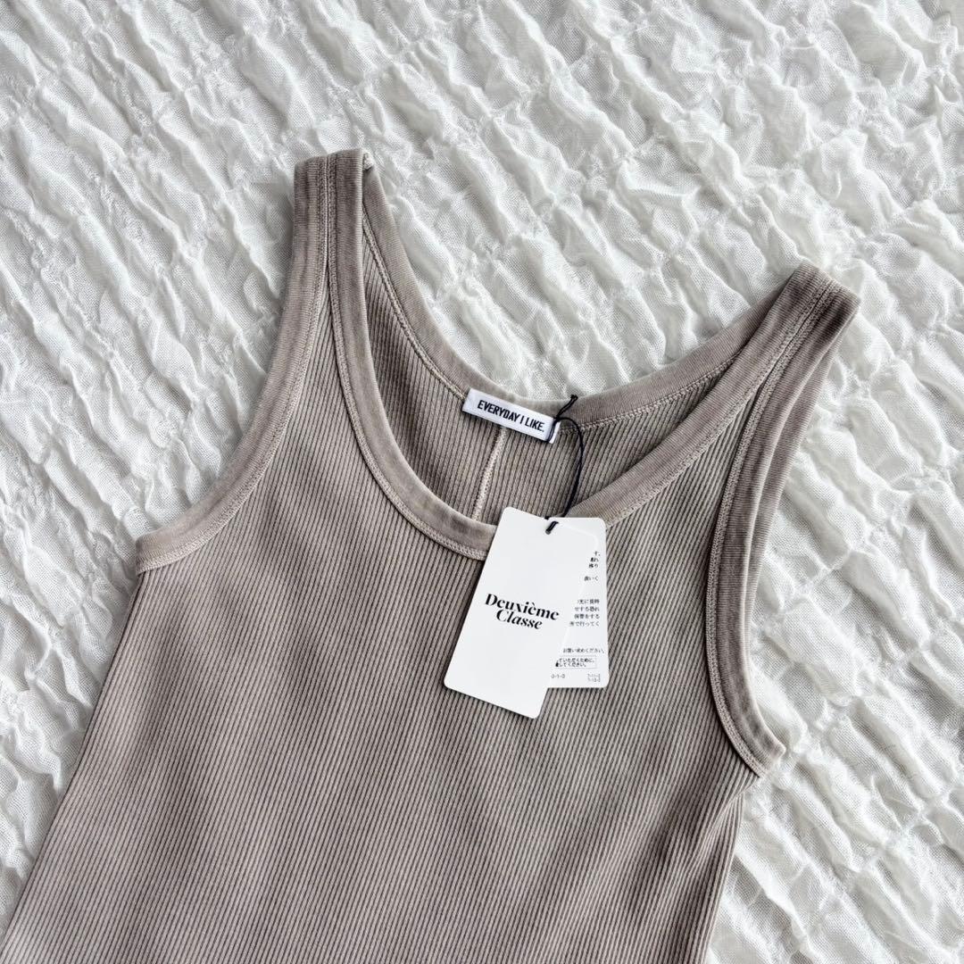 【新品未使用タグ付 ドゥーズィエムクラス 25年モデル ヴィンテージタンクトップ