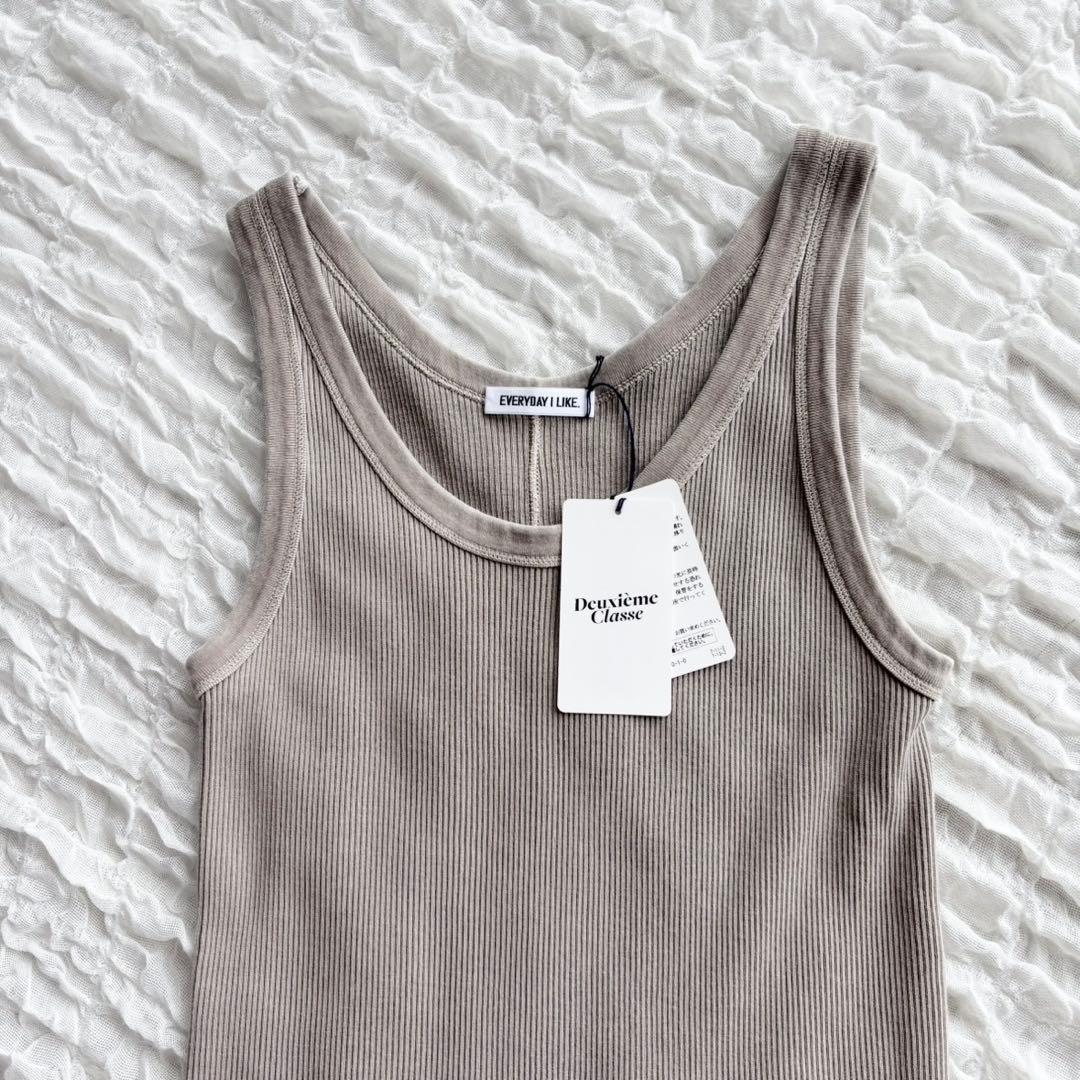 【新品未使用タグ付 ドゥーズィエムクラス 25年モデル ヴィンテージタンクトップ