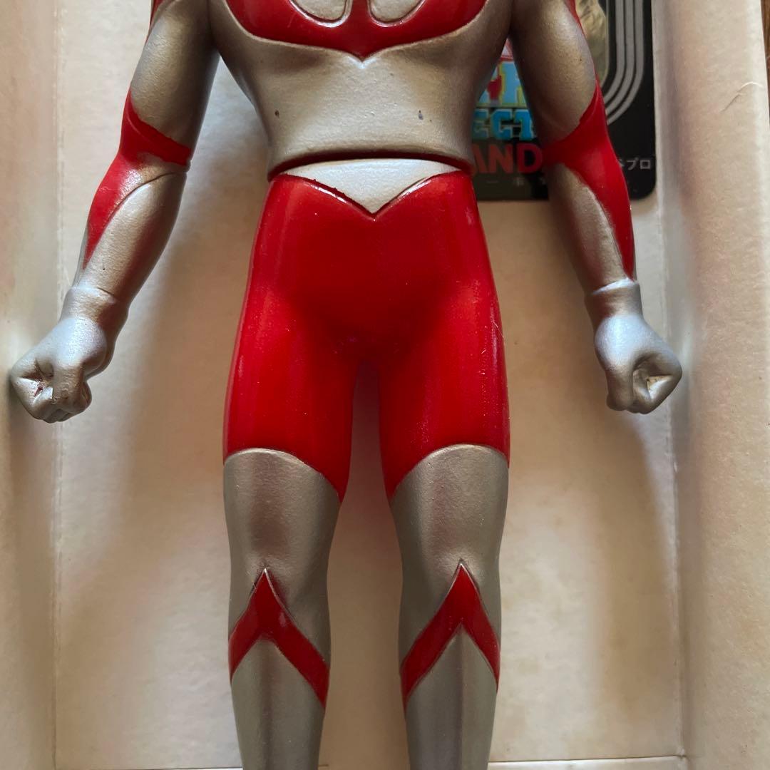 BANDAI 1983年ウルトラマン　初期　ソフビ　白台紙