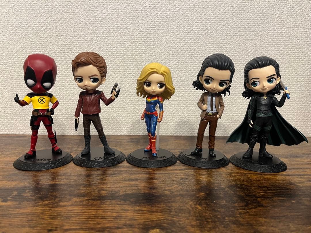 qposket アベンジャーズ marvel セット 9体 まとめ売り