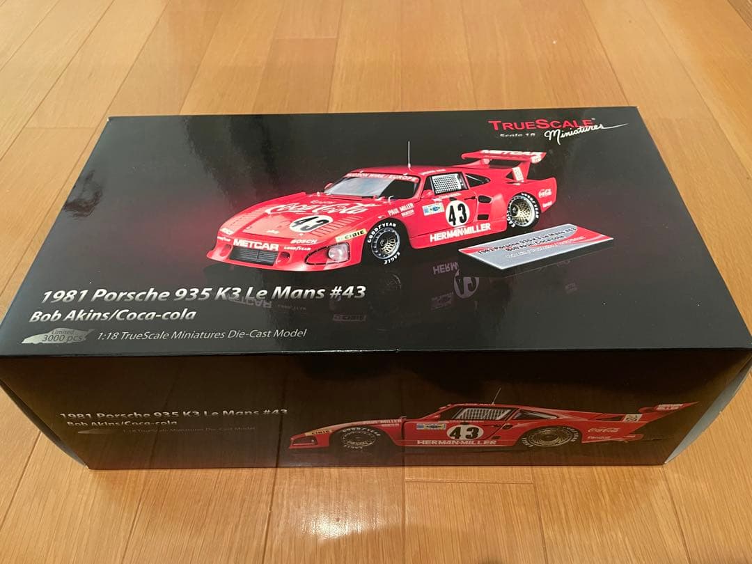 TSM 1/18 ポルシェ935K3 1981 ルマン #43 コカコーラ
