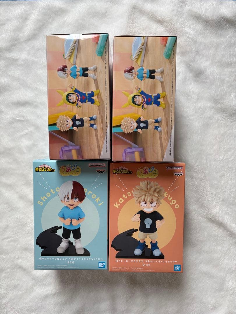僕のヒーローアカデミア ちあぴこ フィギュア 4個セット