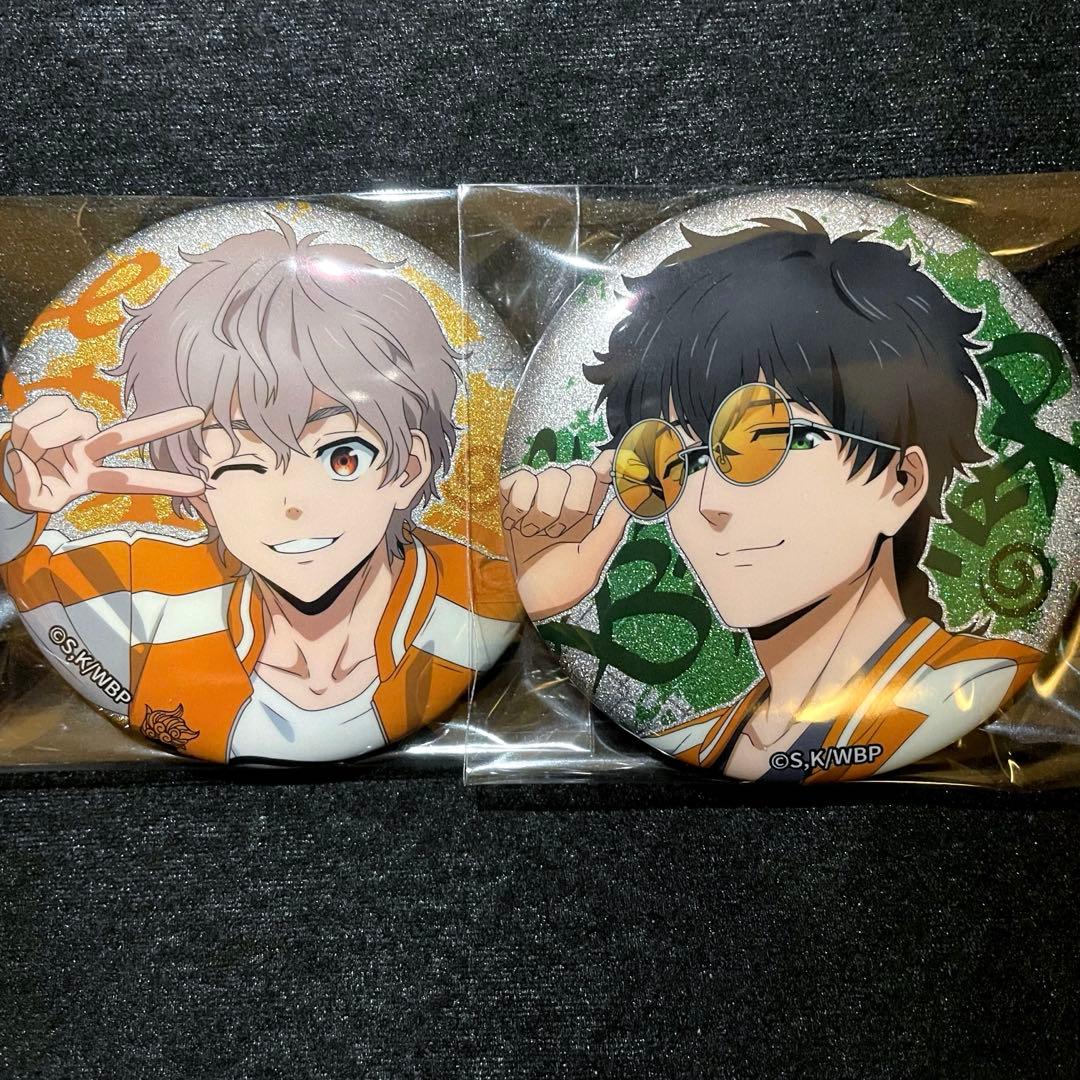 ウィンブレwindbreaker ホログラムマグ缶バッジ 十亀条 兎耳山丁子