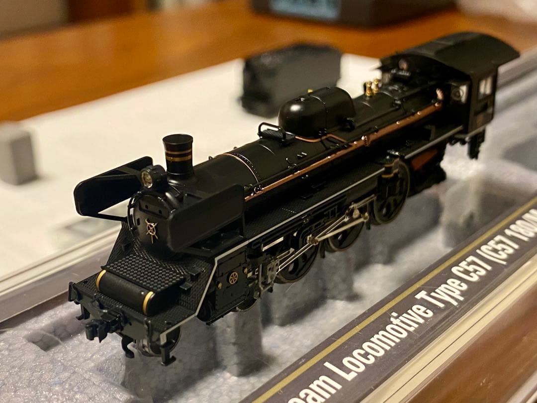 TOMIX C57形蒸気機関車（180号機・門デフ）未使用 TOMIX C57形蒸気機関