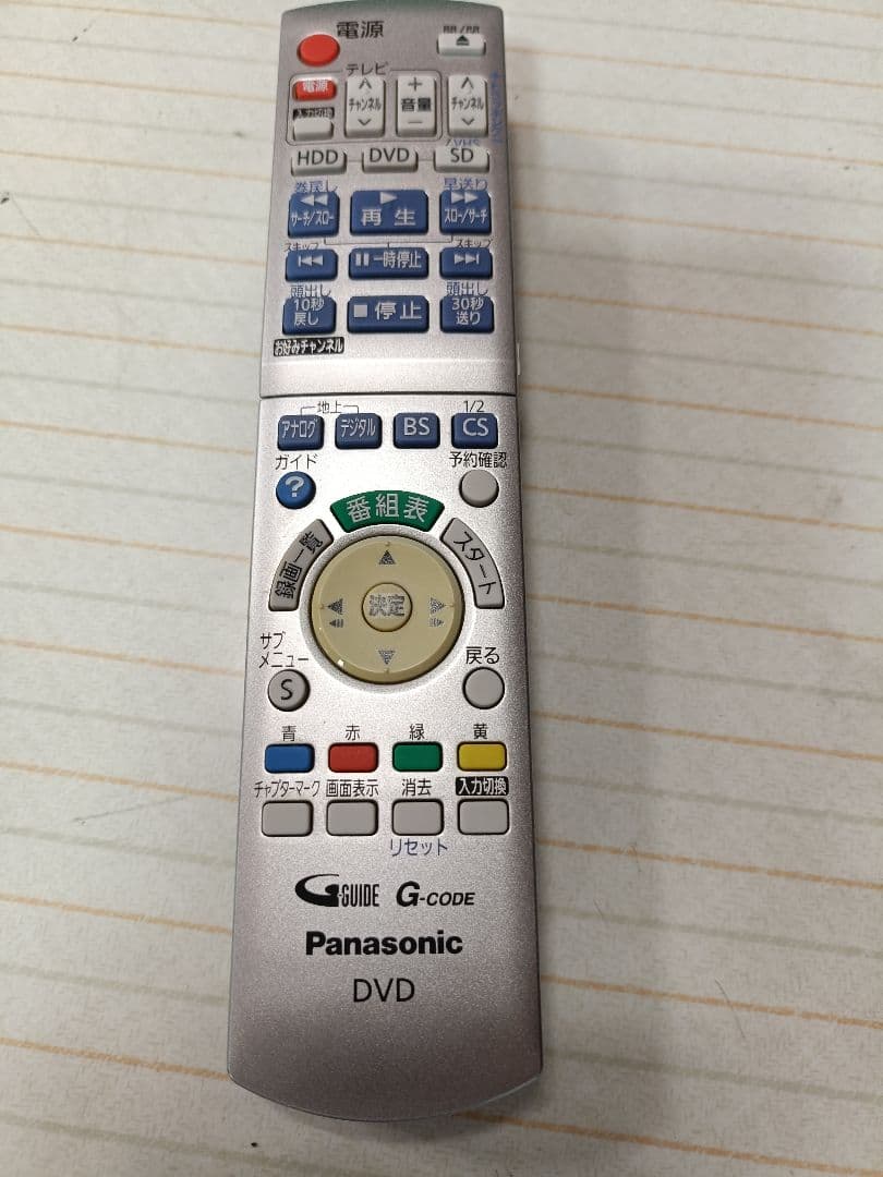 Panasonic DMR-XP25V VHS＋DVD＋HDDレコーダー 完動品
