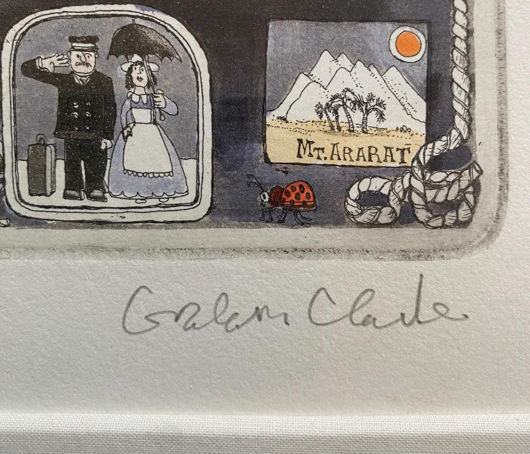 【お値下げしました】グラハム・クラーク/平和の鳩（美品、サイン入り）