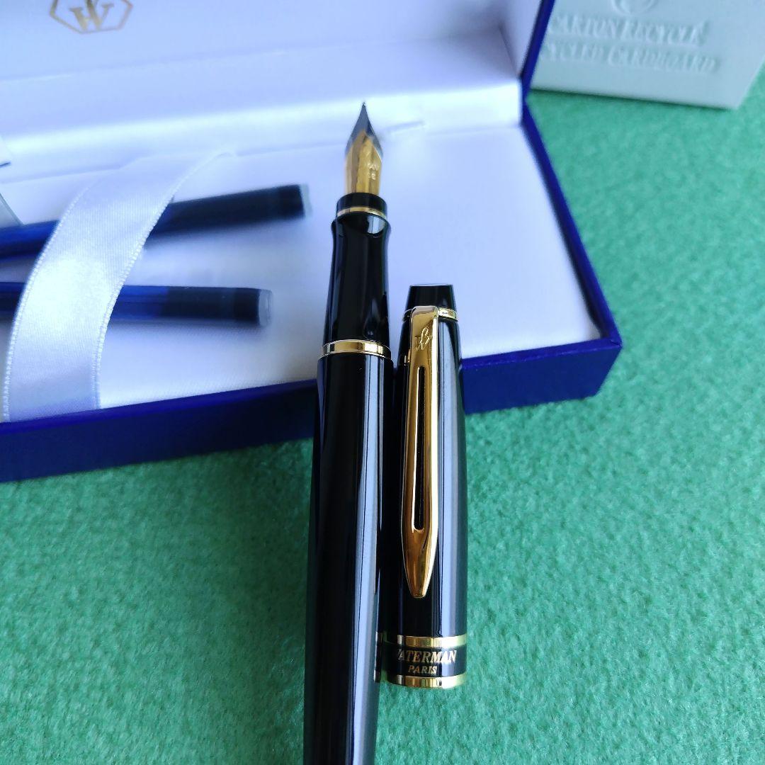 WATERMAN ウォーターマン 万年筆 ウォータミナ 銀製 オーバーレイ