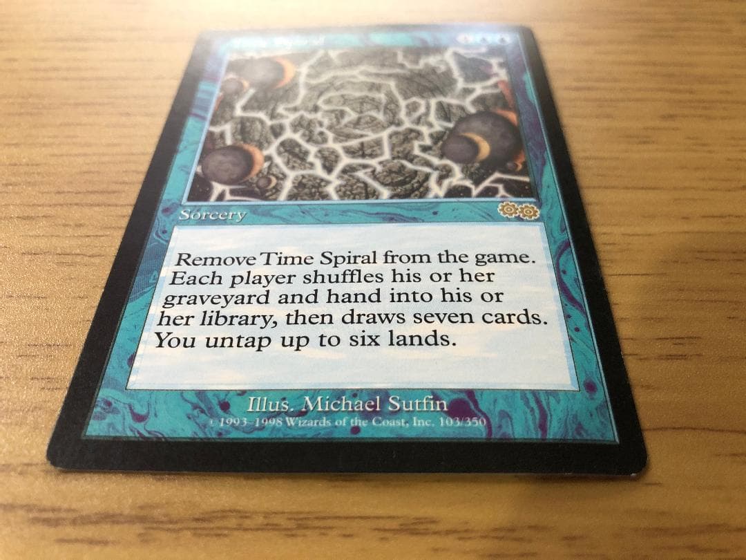 時のらせん/Time Spiral 英語版1枚 USG MTG - メルカリ