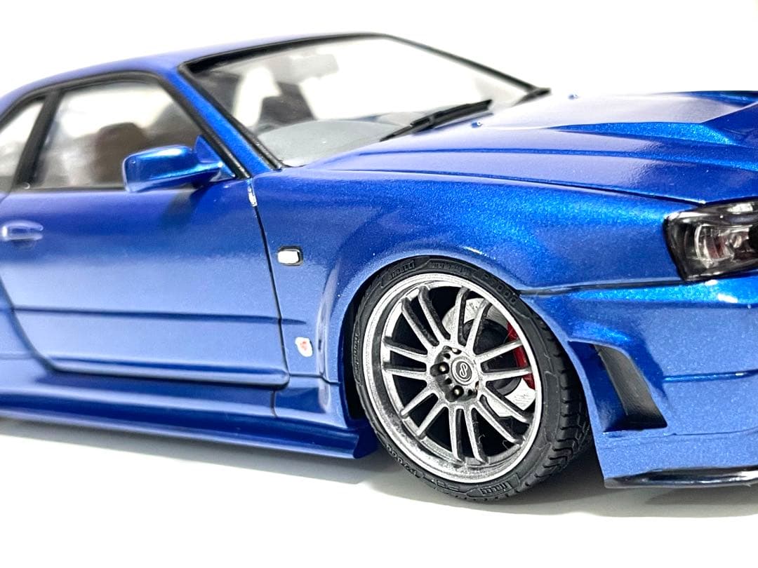 アオシマ1/24⬛︎R34ワイスピ4.2009◼️オコナー仕様レプリカ風