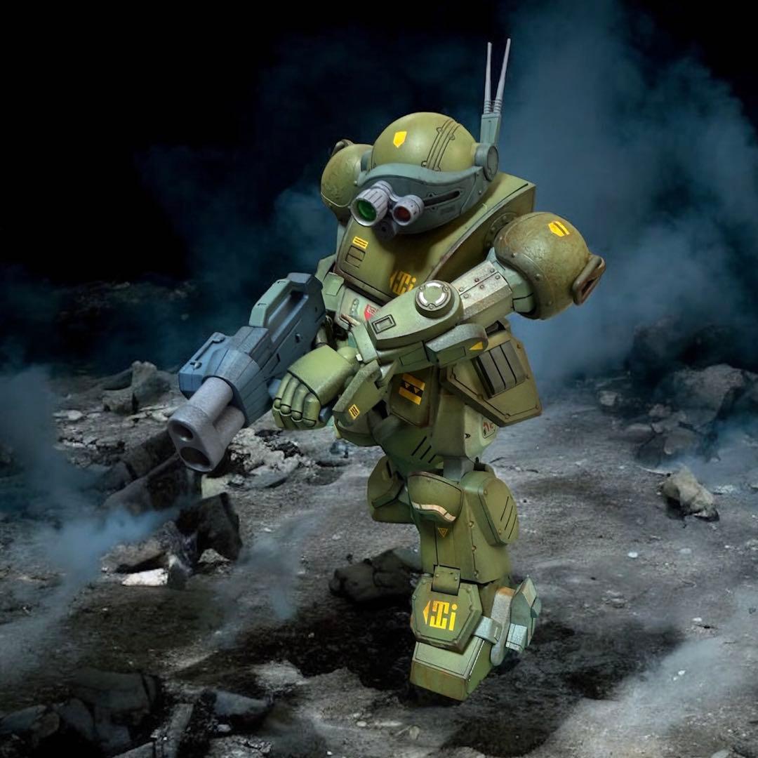 塗装済み完成品　WAVE 1/24 スコープドッグ