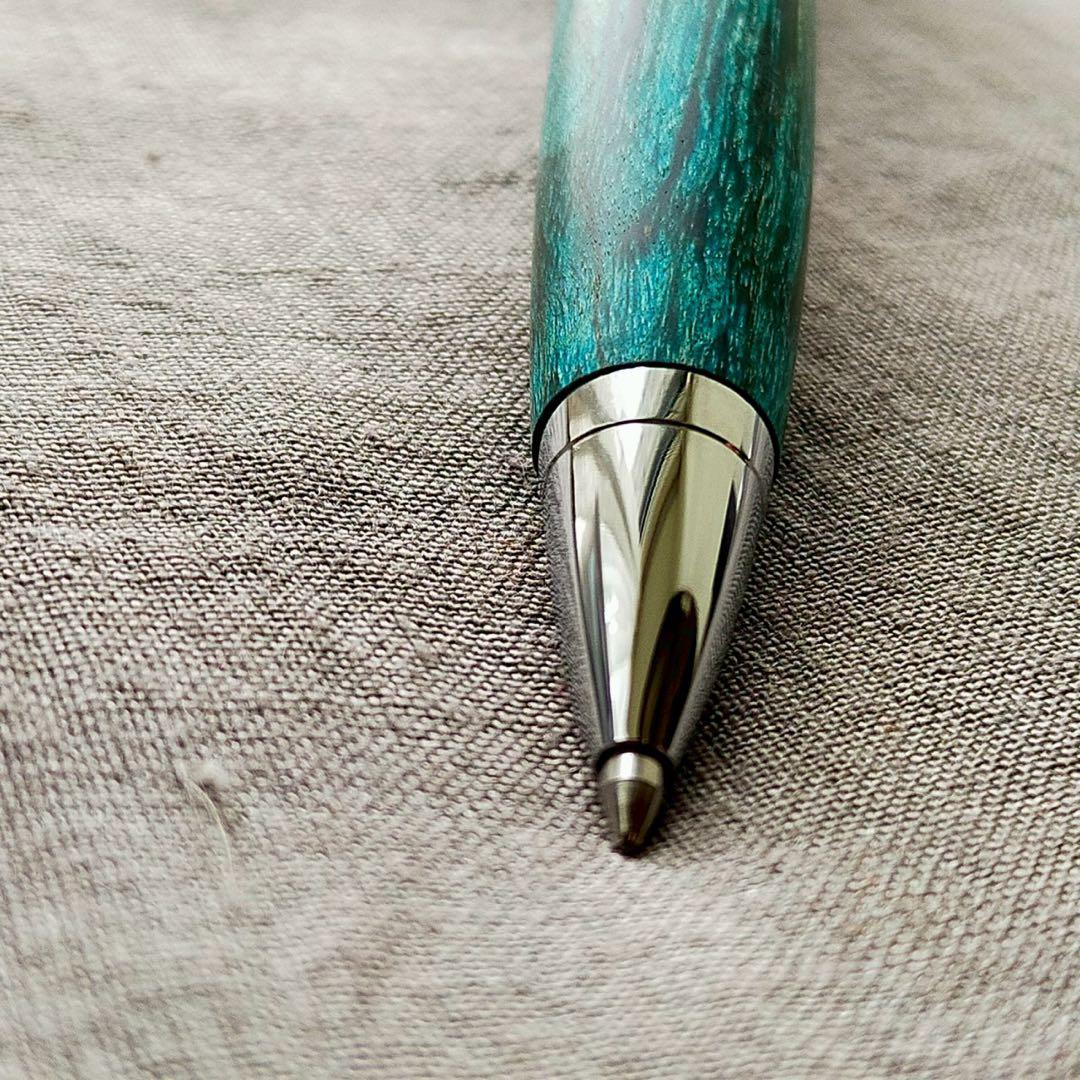 森】 ハンドメイド 木軸ボールペン スタビライズドウッド G2 - メルカリ