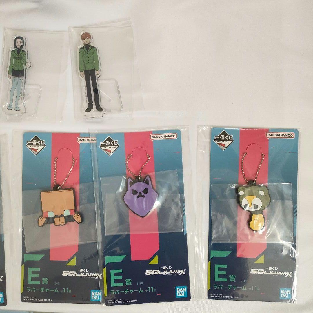 一番くじ　ガンダム　ジークアクス　vol1 ラストワン　BCDEF賞コンプセット