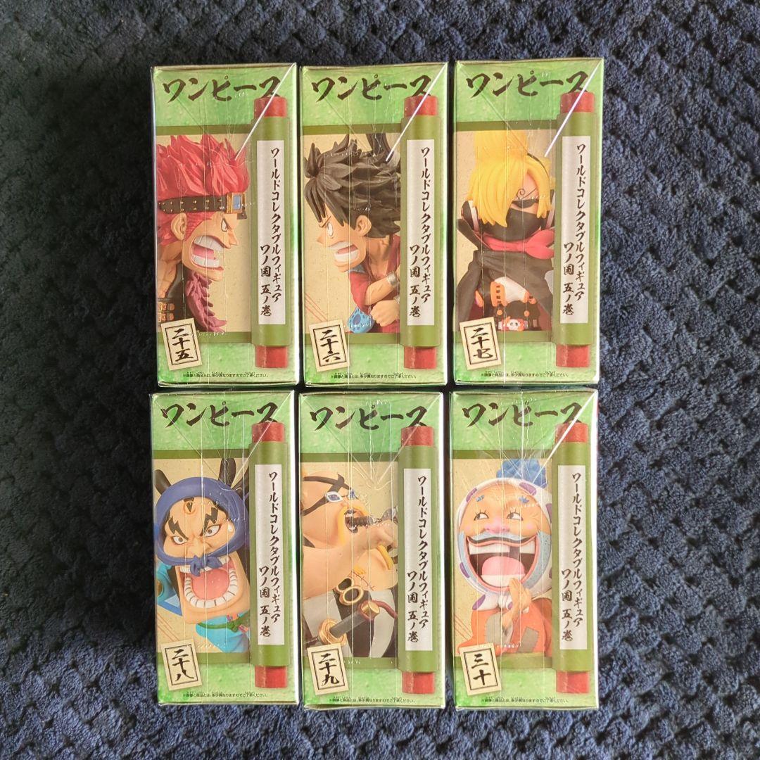 ワンピース コレクタブル フィギュア ワノ国5 全6種 ワーコレ