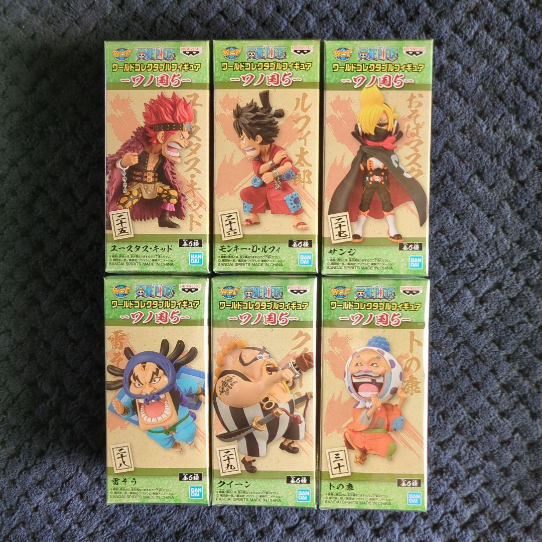 ワンピース コレクタブル フィギュア ワノ国5 全6種 ワーコレ