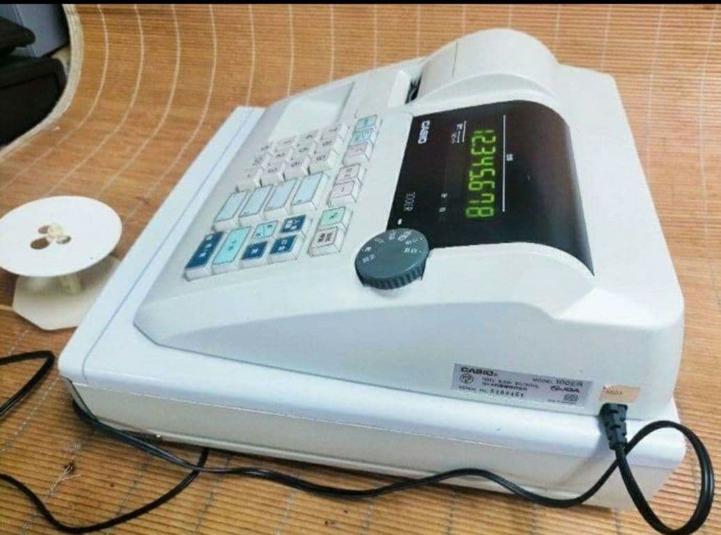 CASIO 電子レジスター カシオレジスター 100ER 簡単便利特殊 送料込 260110