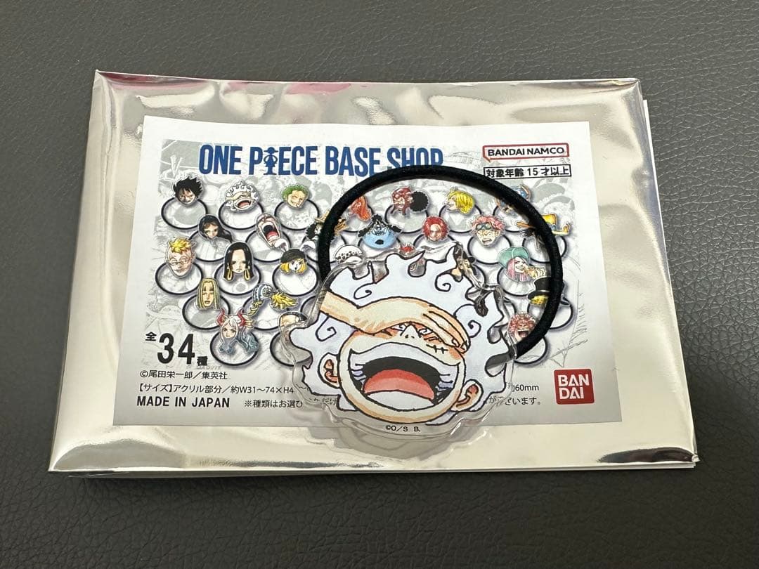 ONEPIECE かおかおおかおヘアゴム ギア5ルフィ