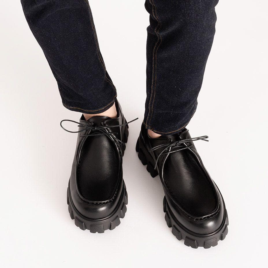 未使用級endevice エンデヴァイス モカシン ブラック 27 センチ