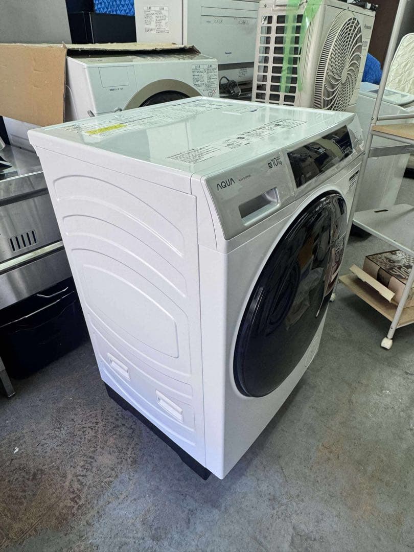 お安く送料込み 関西発 Panasonic ドラム式洗濯機 NA-VG1100L ななめ