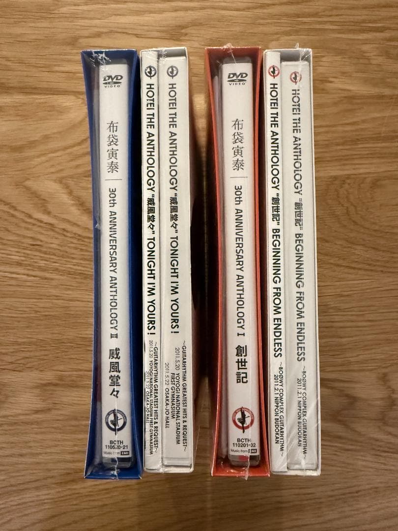 新品未開封】【ツアー会場限定版】布袋寅泰THE ANTHOLOGY DVD4点