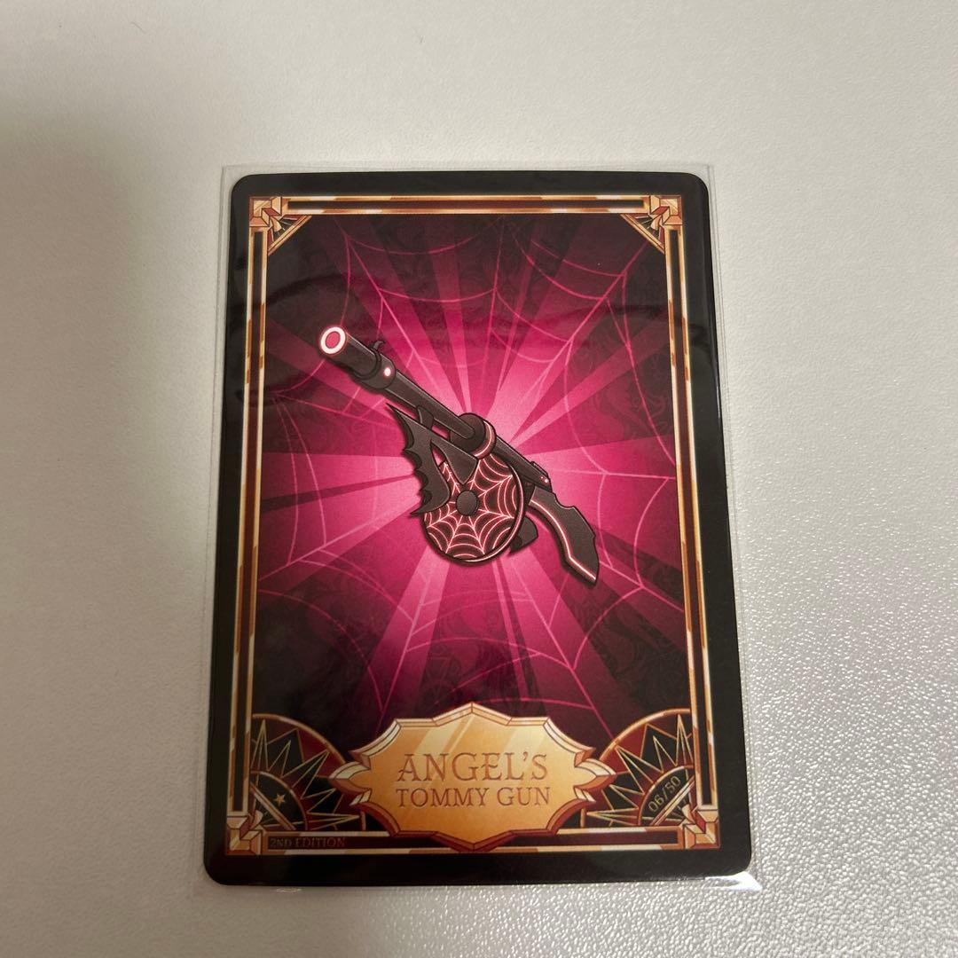 ハズビンホテル エンジェルダスト 武器 トレーディングカード トレカ