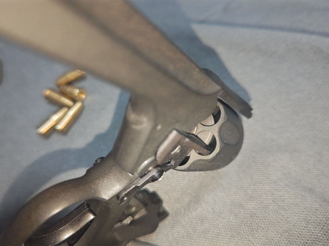 マルシン　樹脂製モデルガン　エンフィード アイアンフィニッシュ　木製グリップ