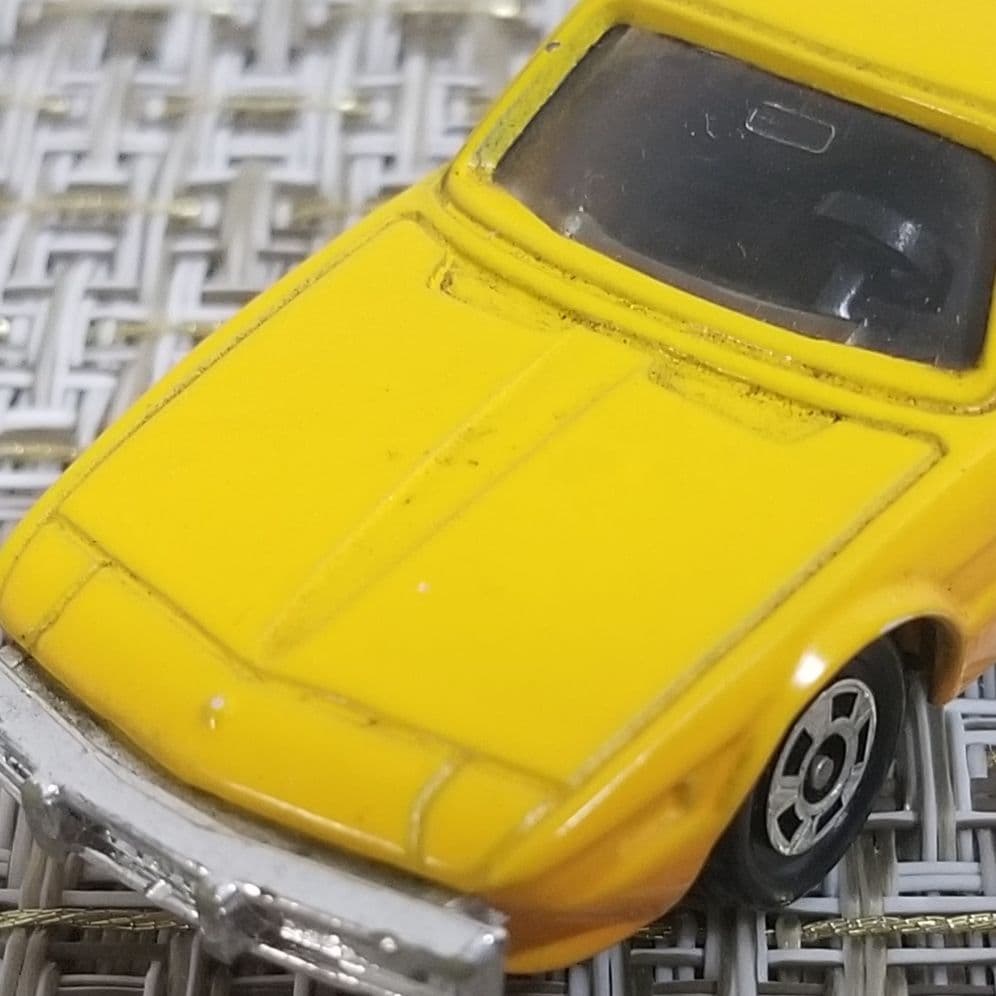 トミカ　青箱　No.F28 フィアットX1/9　イエロー　日本製