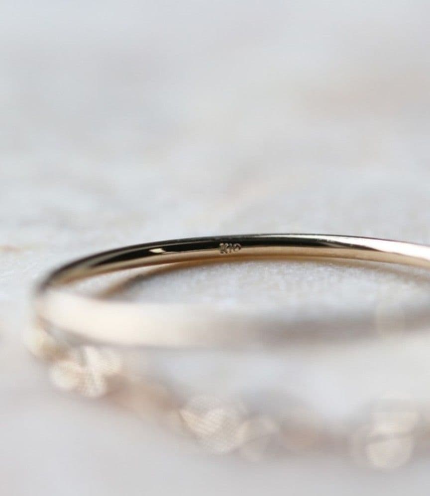 ♡新品[cui-cui] ゴールドチェーンリング K10YG 13号♡