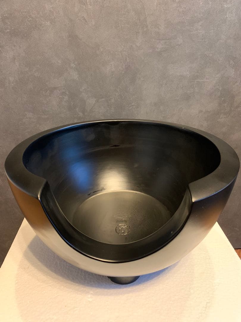 未使用品 茶道具 風炉 黒塗り