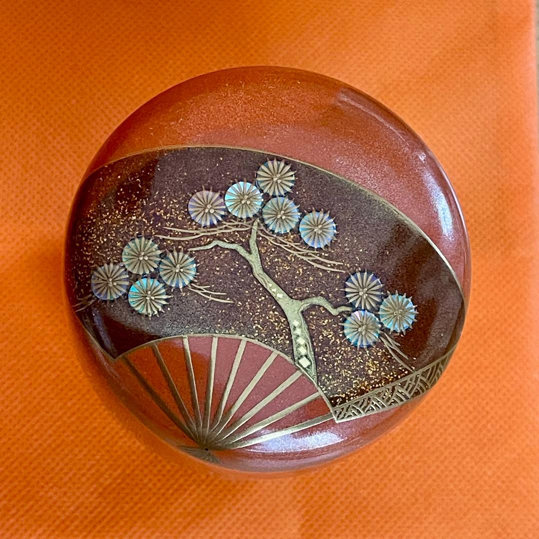 棗 扇面唐松蒔絵 秀山 - メルカリ