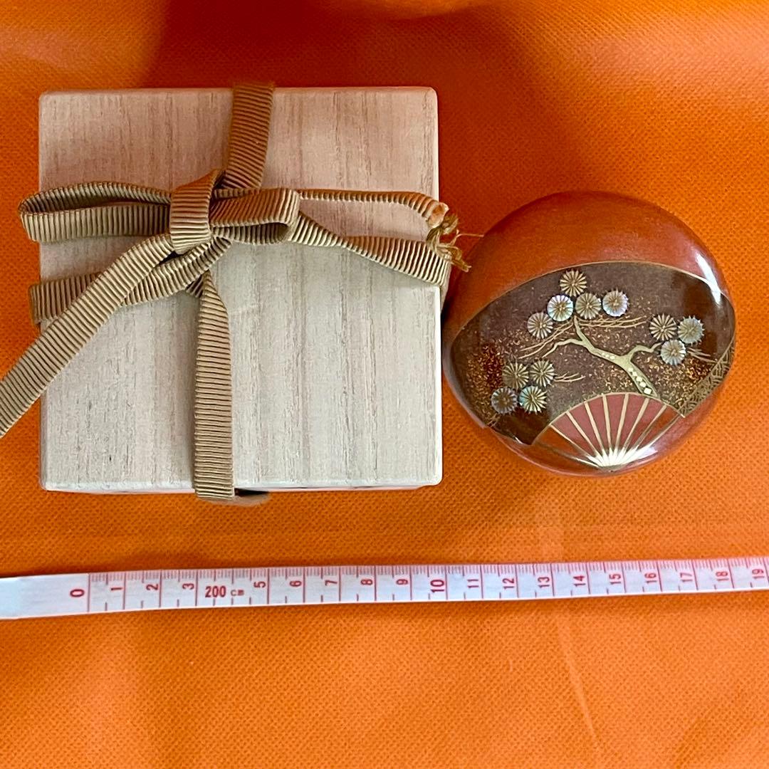 棗 扇面唐松蒔絵 秀山 - メルカリ