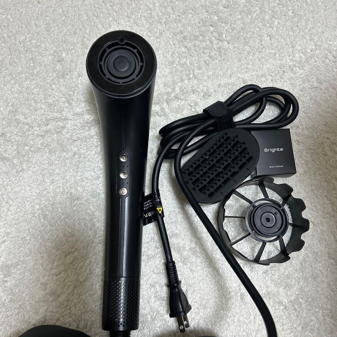 Brightze ブラック ヘアドライヤー