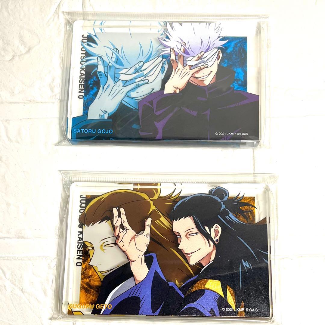 五条悟 アクリルブロック 劇場版 大交流展 呪術廻戦0 五条悟 アクリル