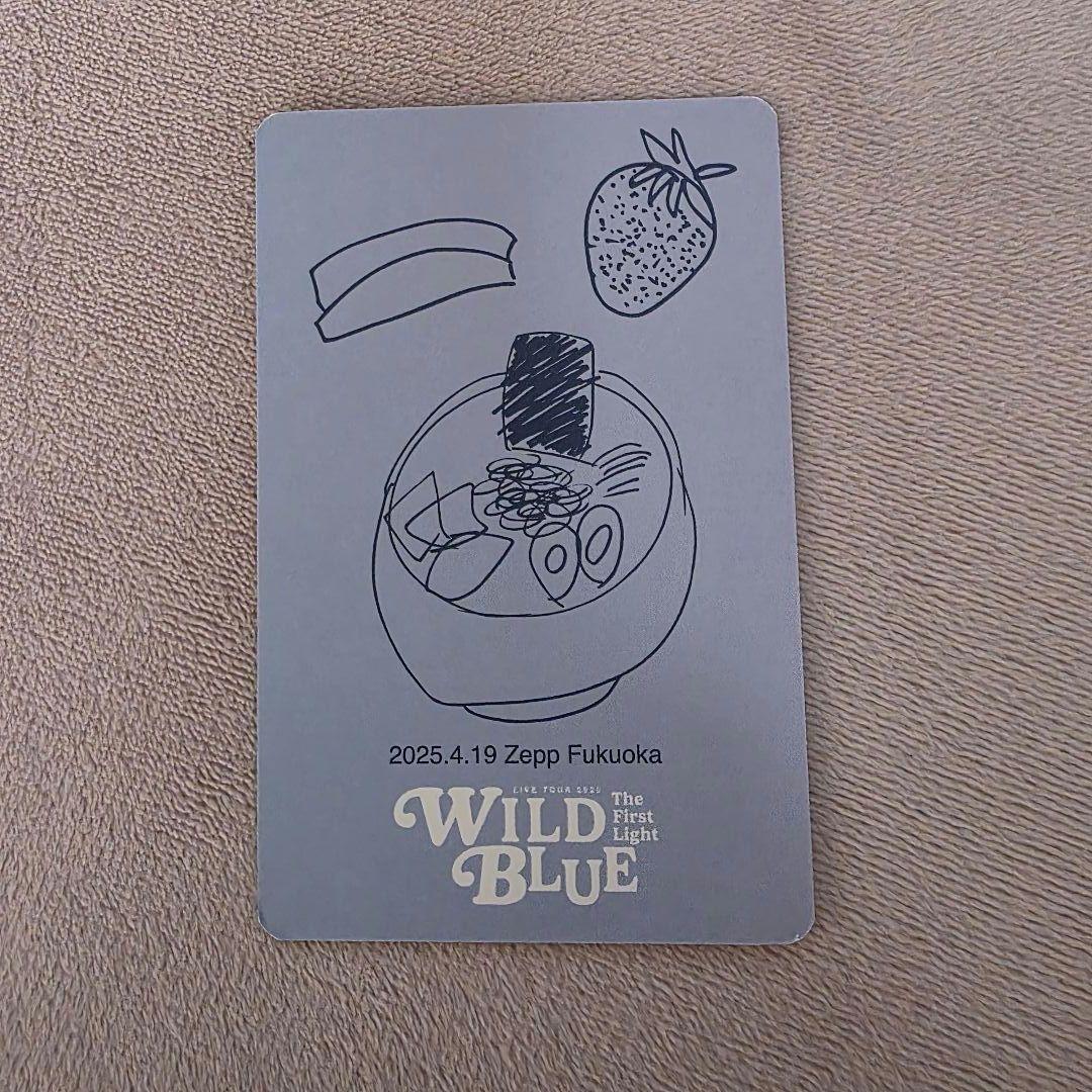 WILD BLUE 福岡 会場限定トレカ 鈴陽向 wildblue - メルカリ