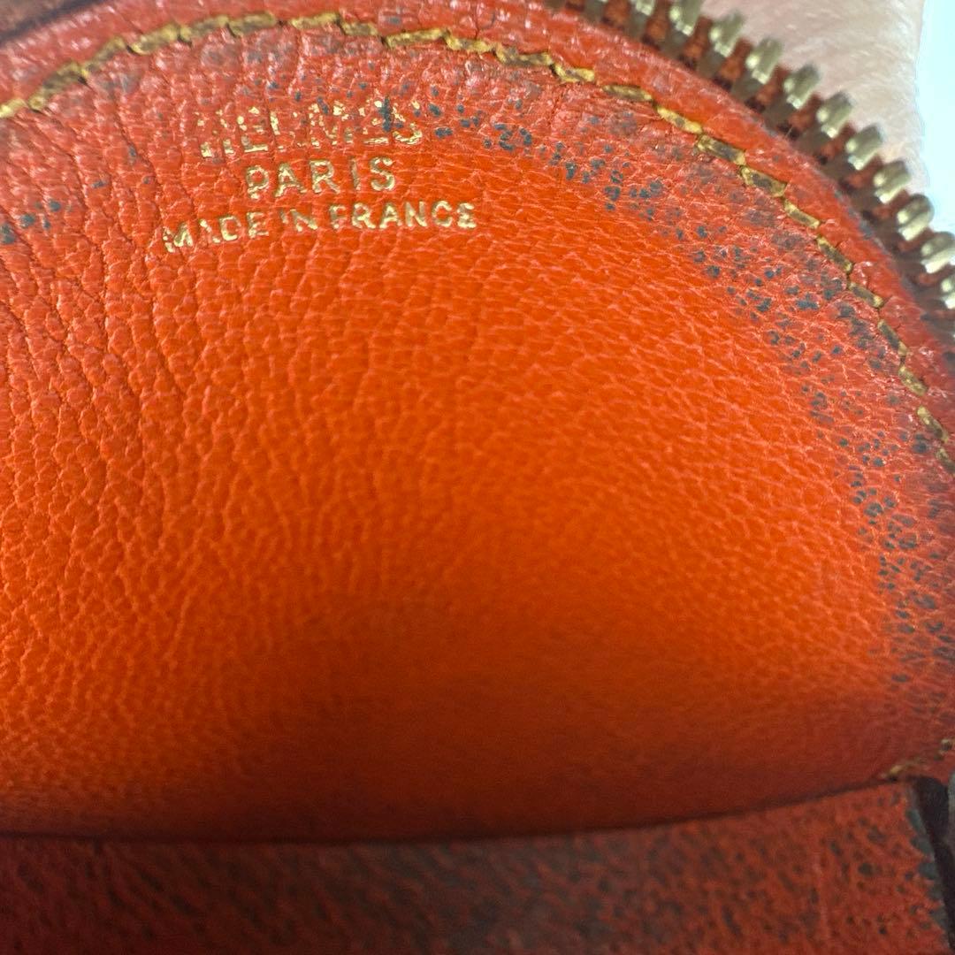 HERMES フルーツモチーフ ケース　オレンジ