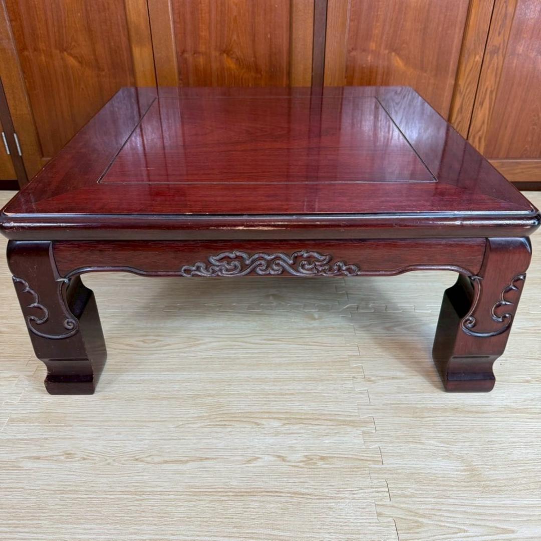 昭和レトロ』木村研磨 折り畳みテーブル ちゃぶ台 アンティーク ロー