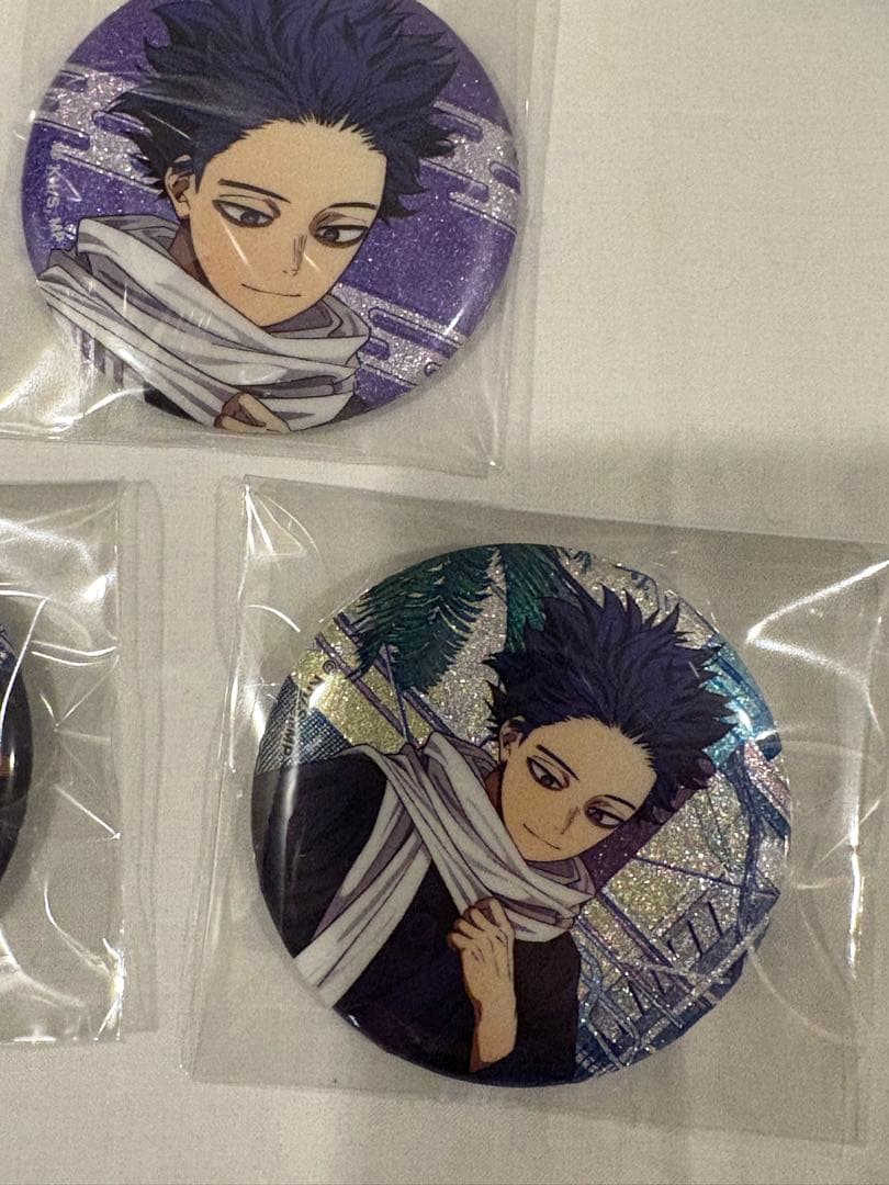 ヒロアカ 花やしき グリッター 缶バッジ 心操 人使 - メルカリ