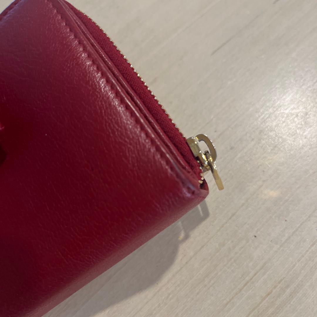 YSL レザー 二つ折り財布