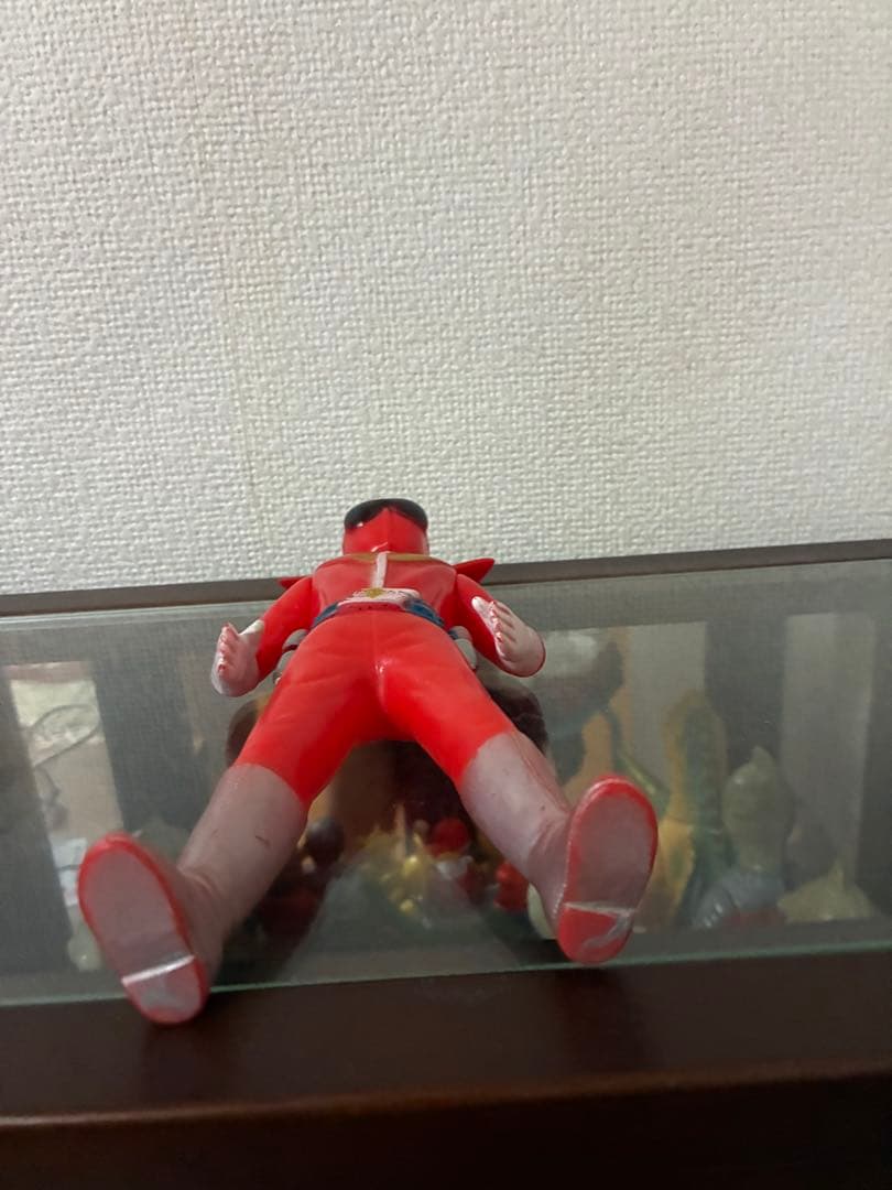 ☆専用☆ 【当時物】ゴレンジャー アカレンジャー パチ 無版権 ソフビ