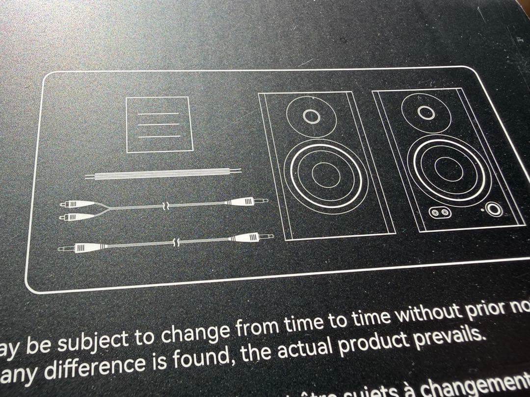 Edifier MR4 スタジオモニタースピーカー 箱・付属品完備 動作確認済