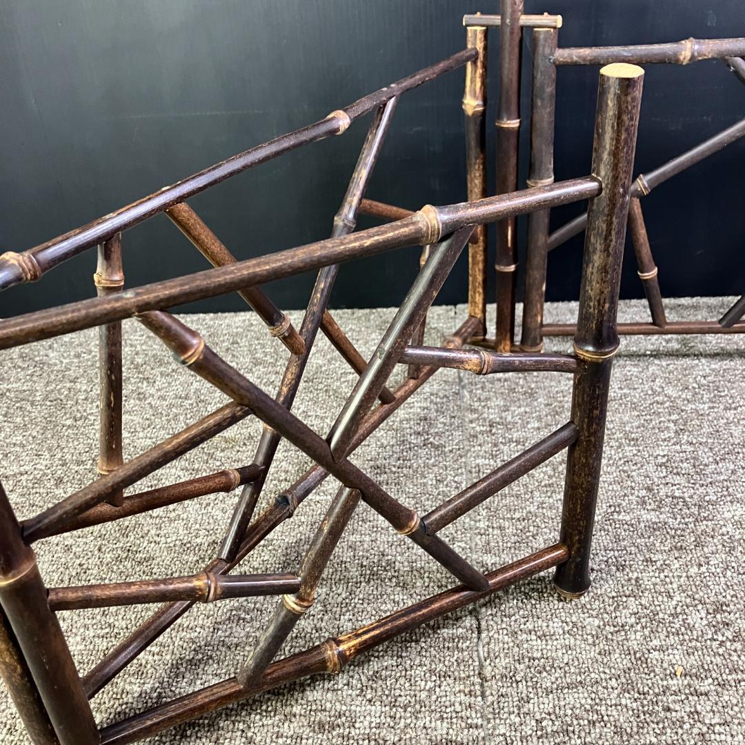 竹製 結界灯屏 四つ折 茶道具 煎茶道具 Sh0115-02 - メルカリ