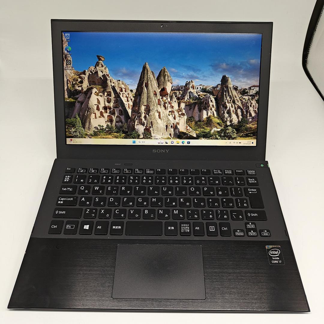VAIO】SVP 高速i7 SSD256GB 8GB タッチパネル ノートPC