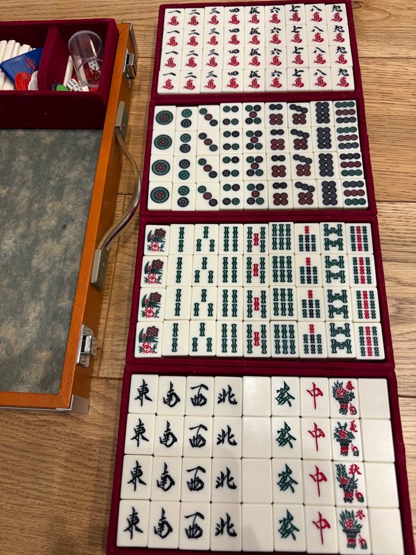 麻雀牌 ミズノ丸一 背竹牌 ことぶき