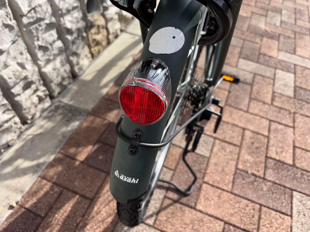 [26インチ]あさひ ボールドライン(マットオリーブ)※ 大阪府吹田市お渡し希望