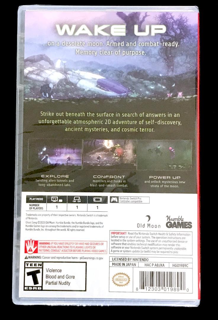 Ghost Song ゴーストソング　新品未開封 Switch